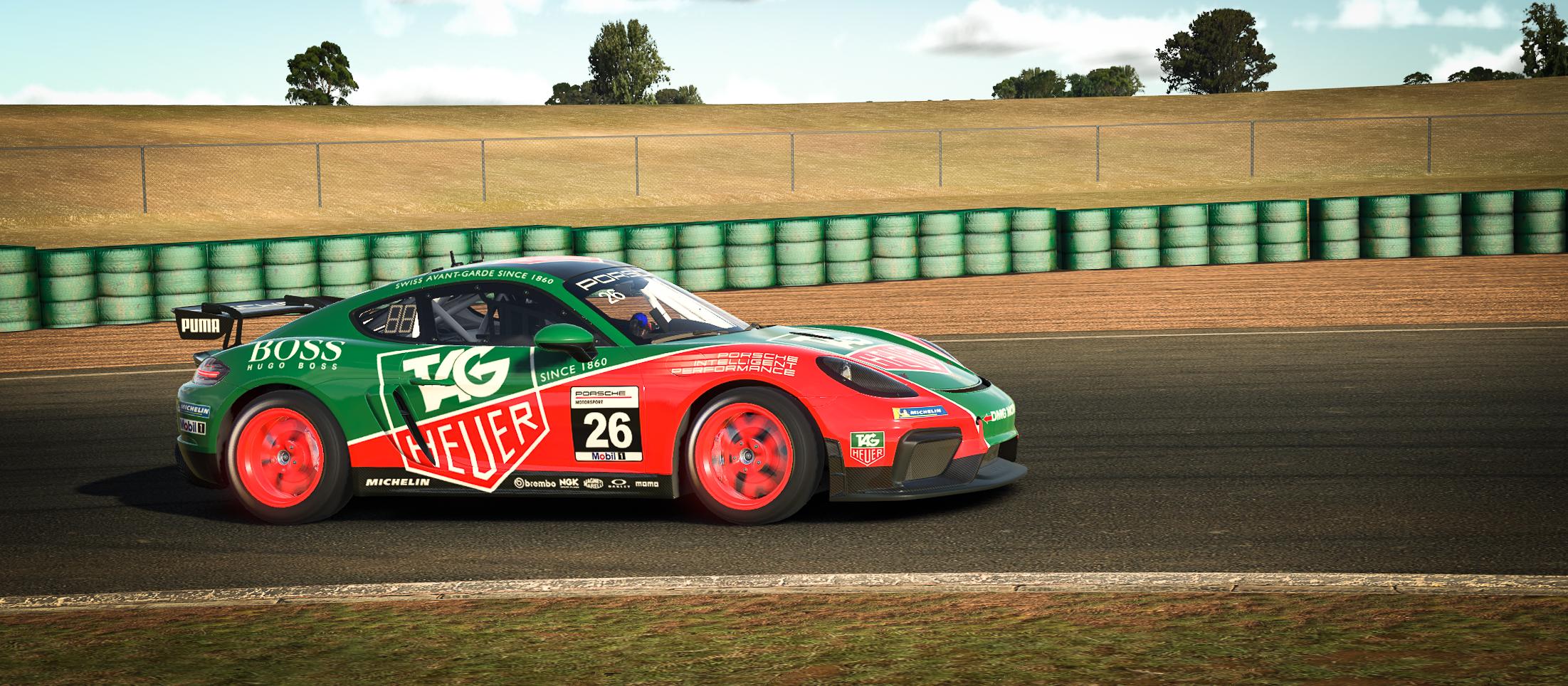 Preview of TAG Heuer Porsche 718 GT4 by Simon Bailey