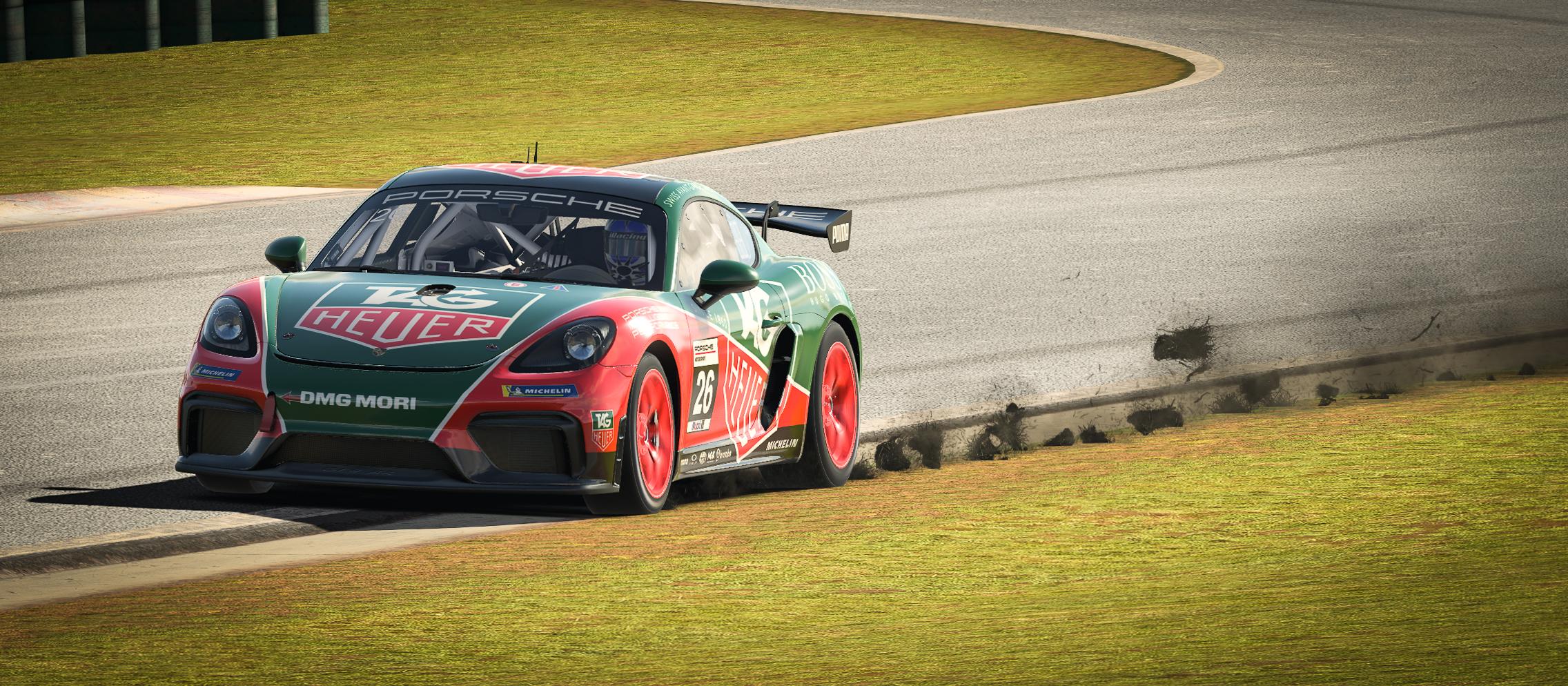 Preview of TAG Heuer Porsche 718 GT4 by Simon Bailey