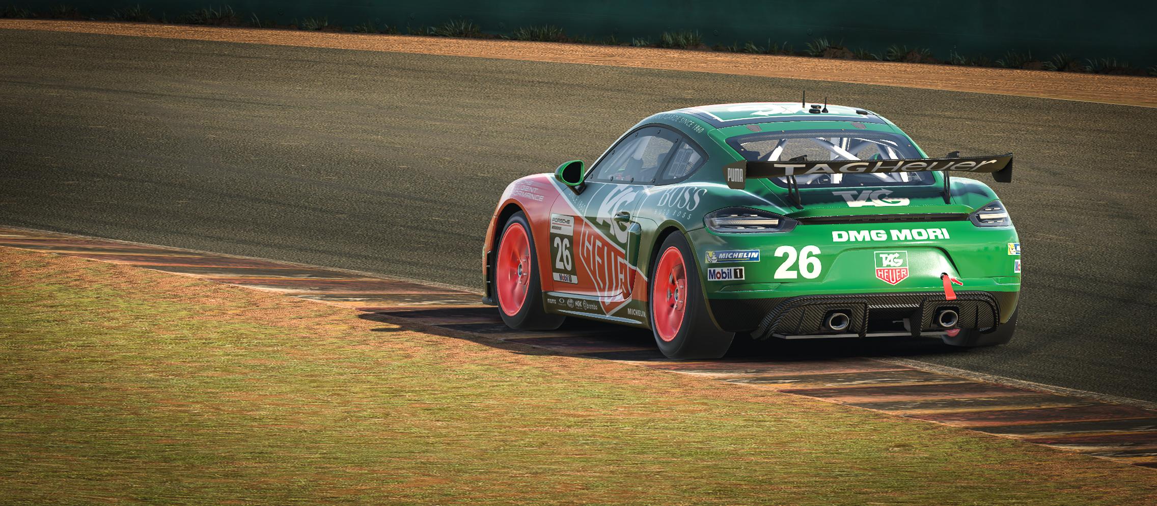 Preview of TAG Heuer Porsche 718 GT4 by Simon Bailey