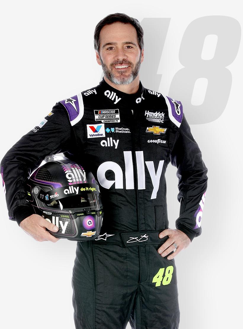 Jimmie Johnson 2020 Ally Suit by Justin Hewitt Trading