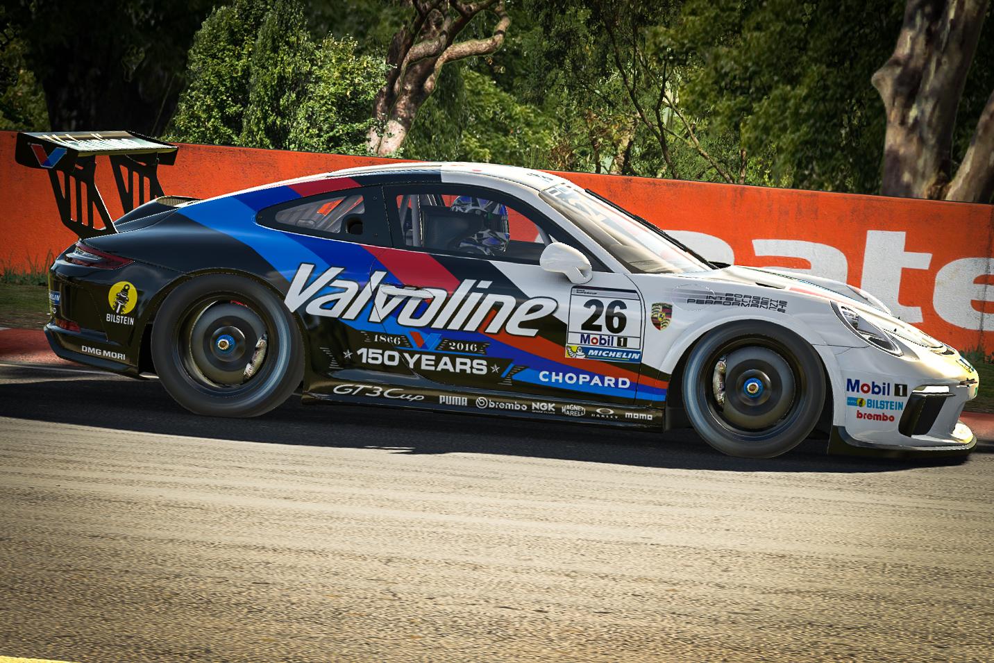 Preview of Valvoline Porsche 911 Cup by Simon Bailey