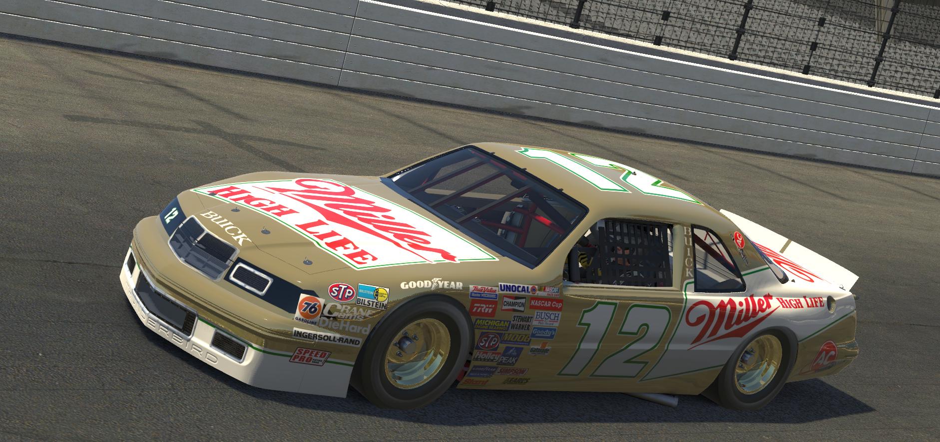 Bobby Allison 1988 Miller High Life Buick Regal (Custom Number) by Will