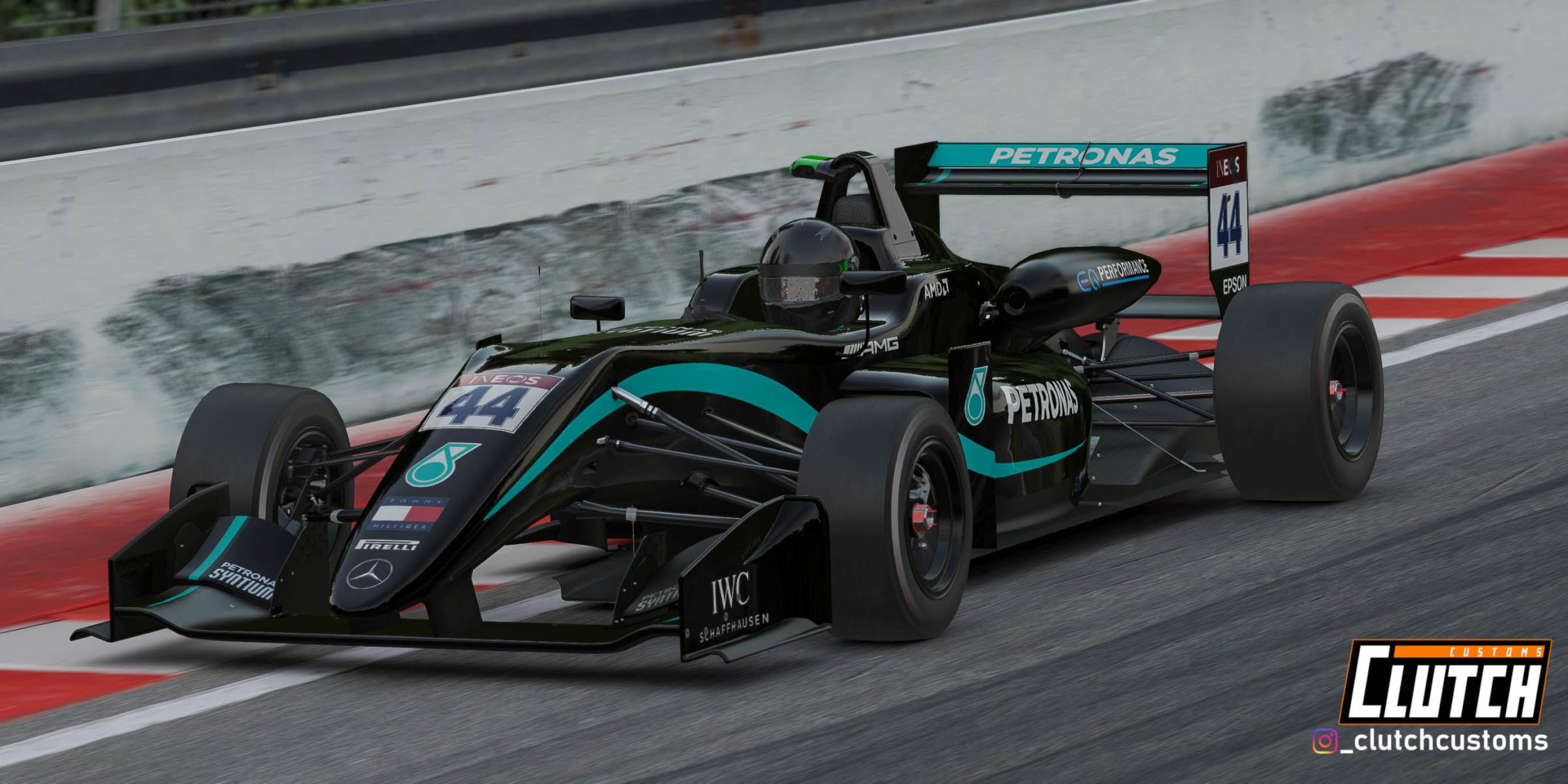 Mercedes AMG W11-F3 Black Edition by Matthew D. - Trading Paints