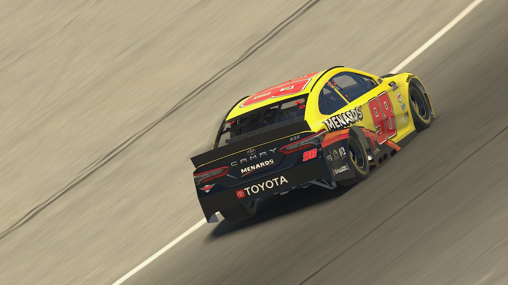 Brandon Jones Menards Gaunt Brothers Racing Camry Concept W/ Number by