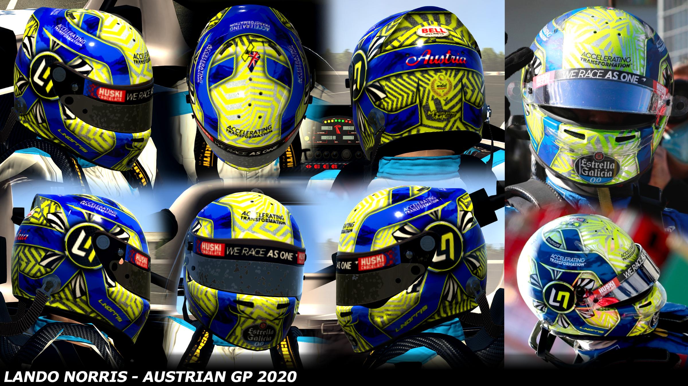 Preview of Lando Norris - Austrian GP 2020 by George Simmons