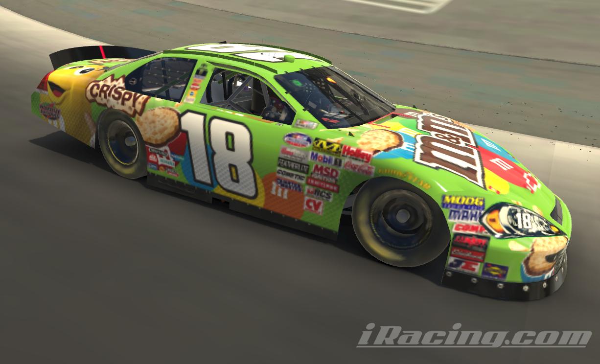 Kyle Busch 2015 M&Ms Crispy Arca (18) by Landon Ihms Trading Paints