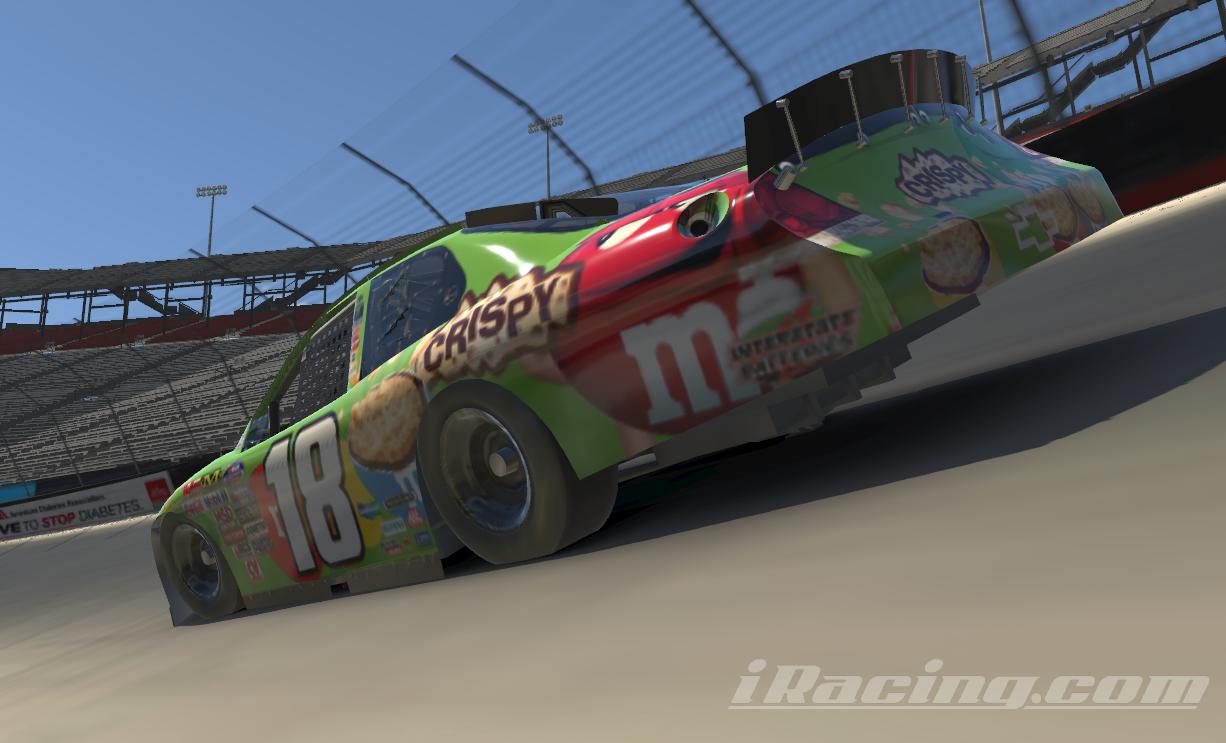 Kyle Busch 2015 M&Ms Crispy Arca (18) by Landon Ihms Trading Paints