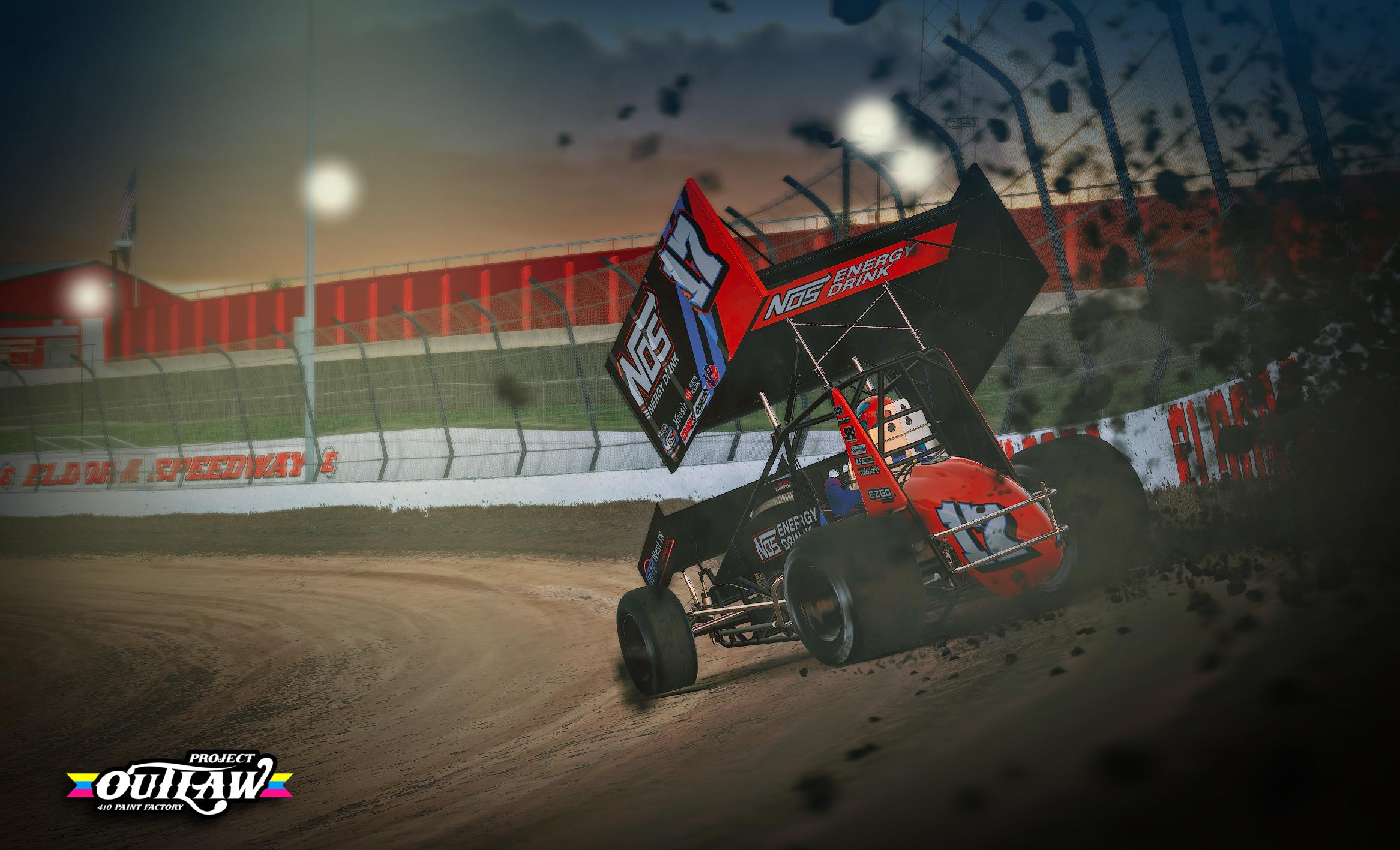 Authentic 2020 Sheldon Haudenschild World of Outlaws NOS Energy Drink