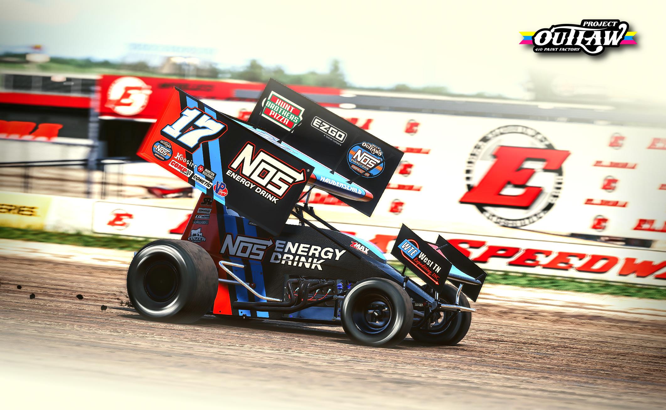 Authentic 2020 Sheldon Haudenschild World of Outlaws NOS Energy Drink