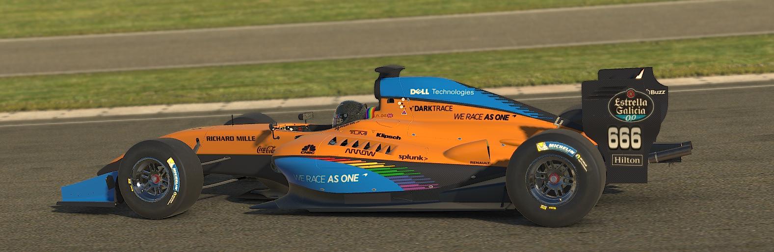 we race as one mclaren