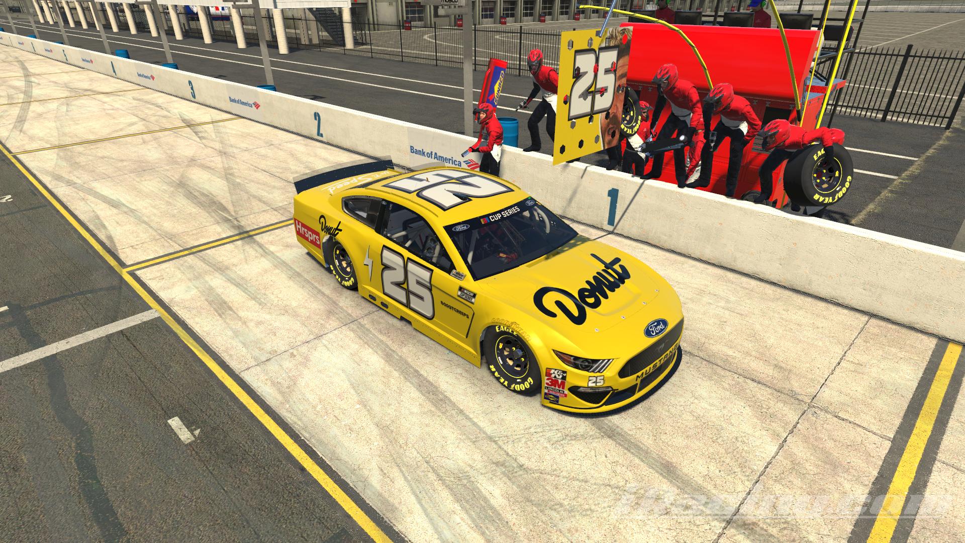 Donut Media NASCAR Mustang by Alex Bossert - Trading Paints