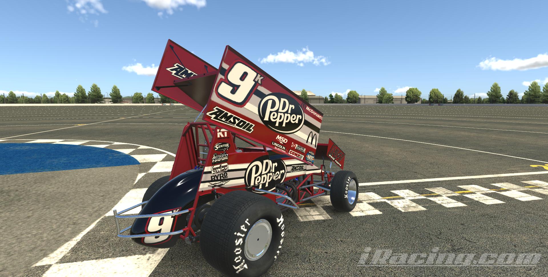 2020 Kevin Thomas Jr Winged Sprint Car by Koleton Anderson - Trading Paints