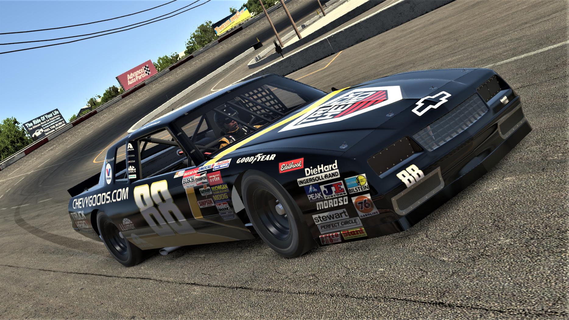 Alex Bowman Truck Hero No Number by Quinn Johnston Trading Paints