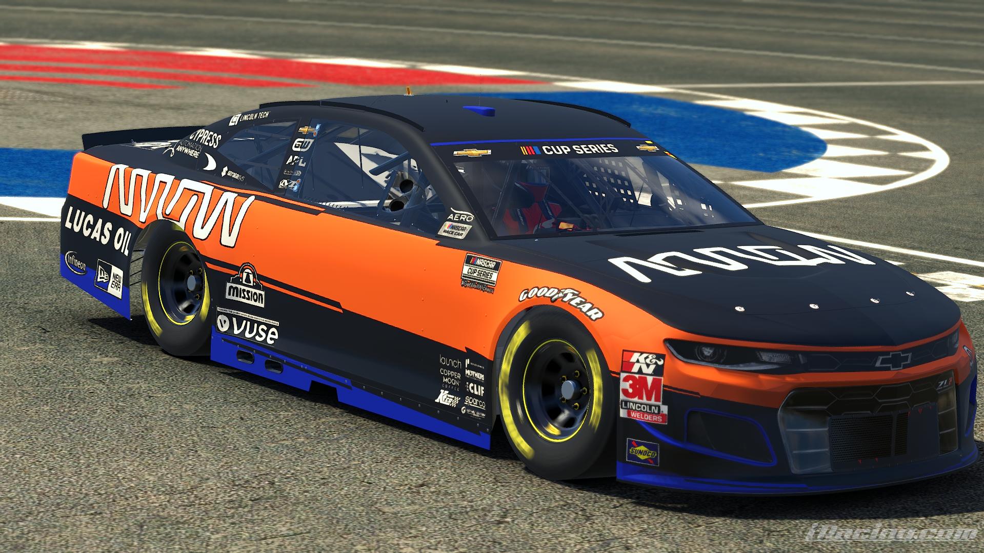 Arrow Mclaren NASCAR 66 (No Number) by Cade Mckee Trading Paints