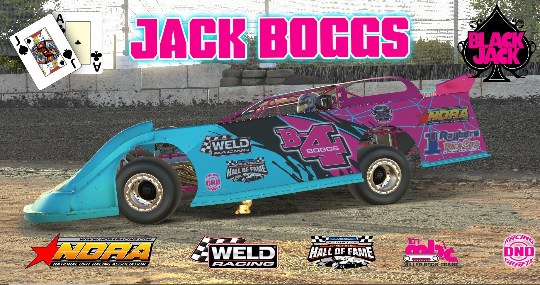 Retro Revival Jack "Blackjack" Boggs B4 Dirt Late Model by Ricky