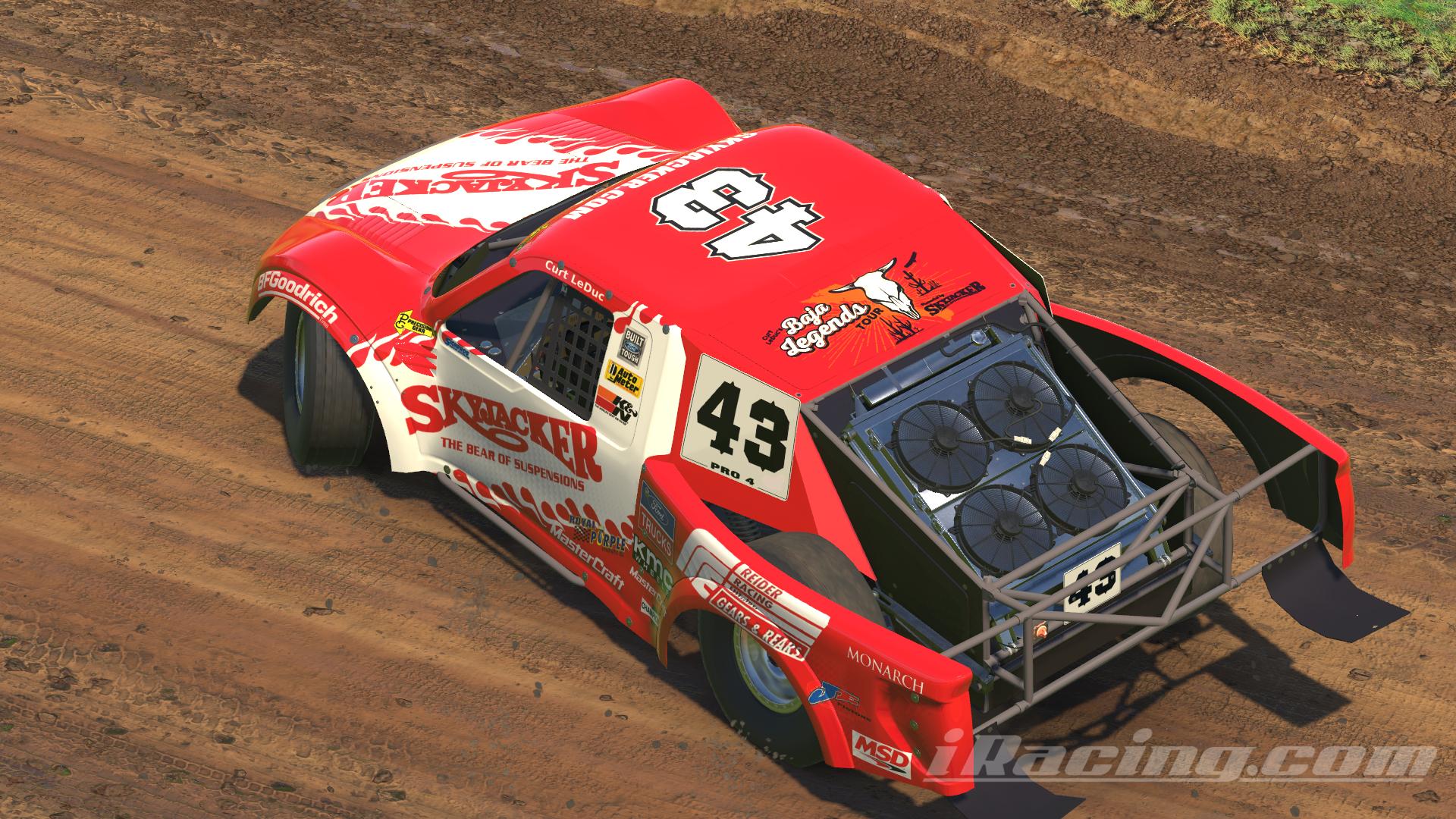 Curt LeDuc #43 PRO4 by Brian P. - Trading Paints