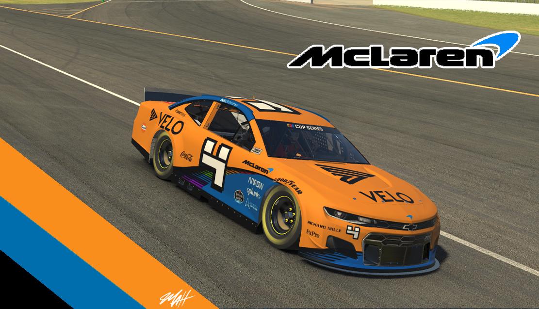 McLaren MCL35 Nascar concept -no number- by Matthew A Tomelleri