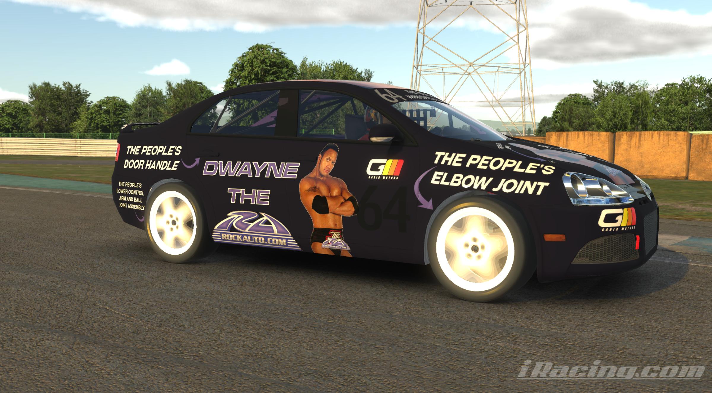 Dwayne The RockAuto by Scott Lear Trading Paints