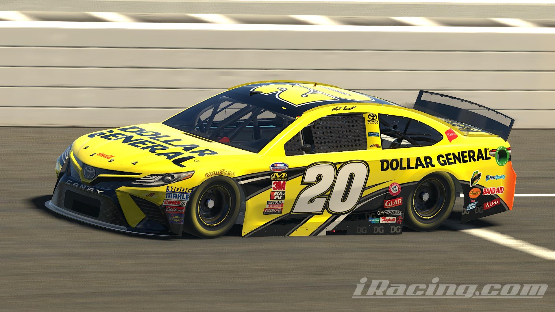 2013 Matt Kenseth Dollar General by James Gutta Trading Paints