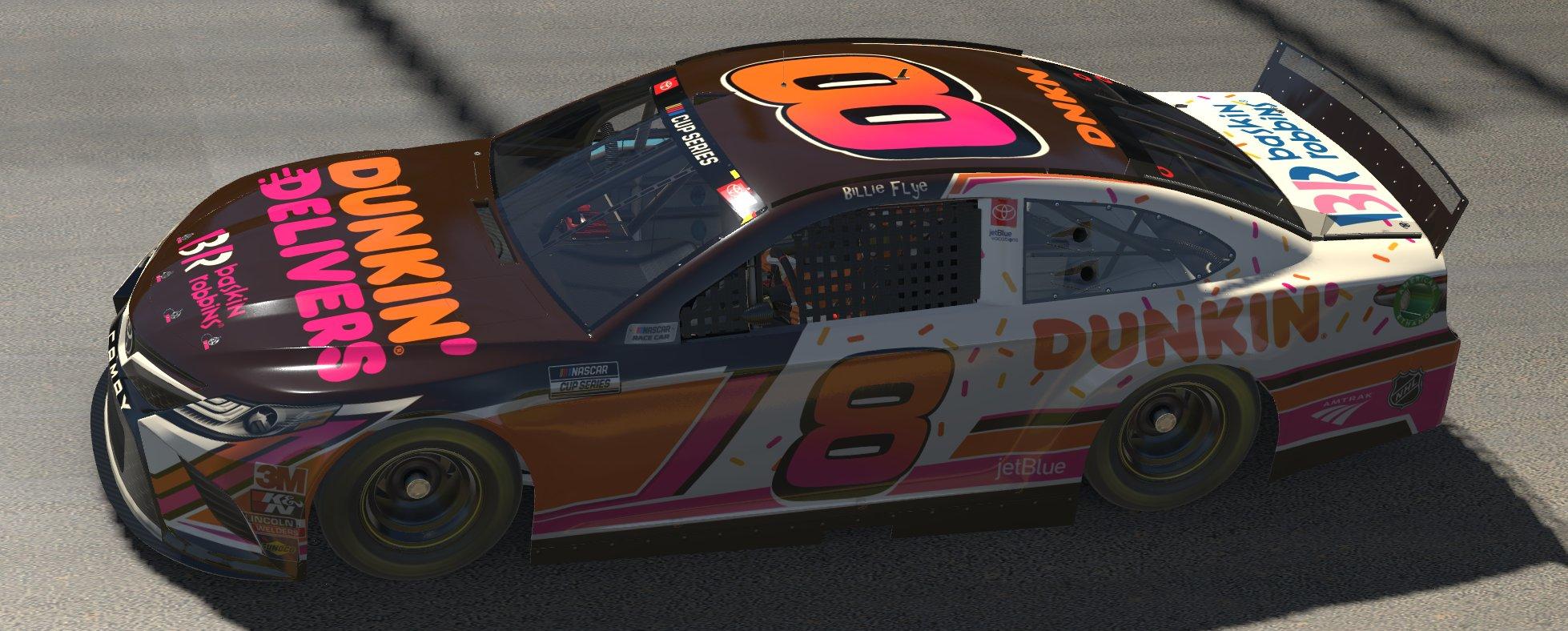 8 Dunkin Toyota by John Wilcko Trading Paints