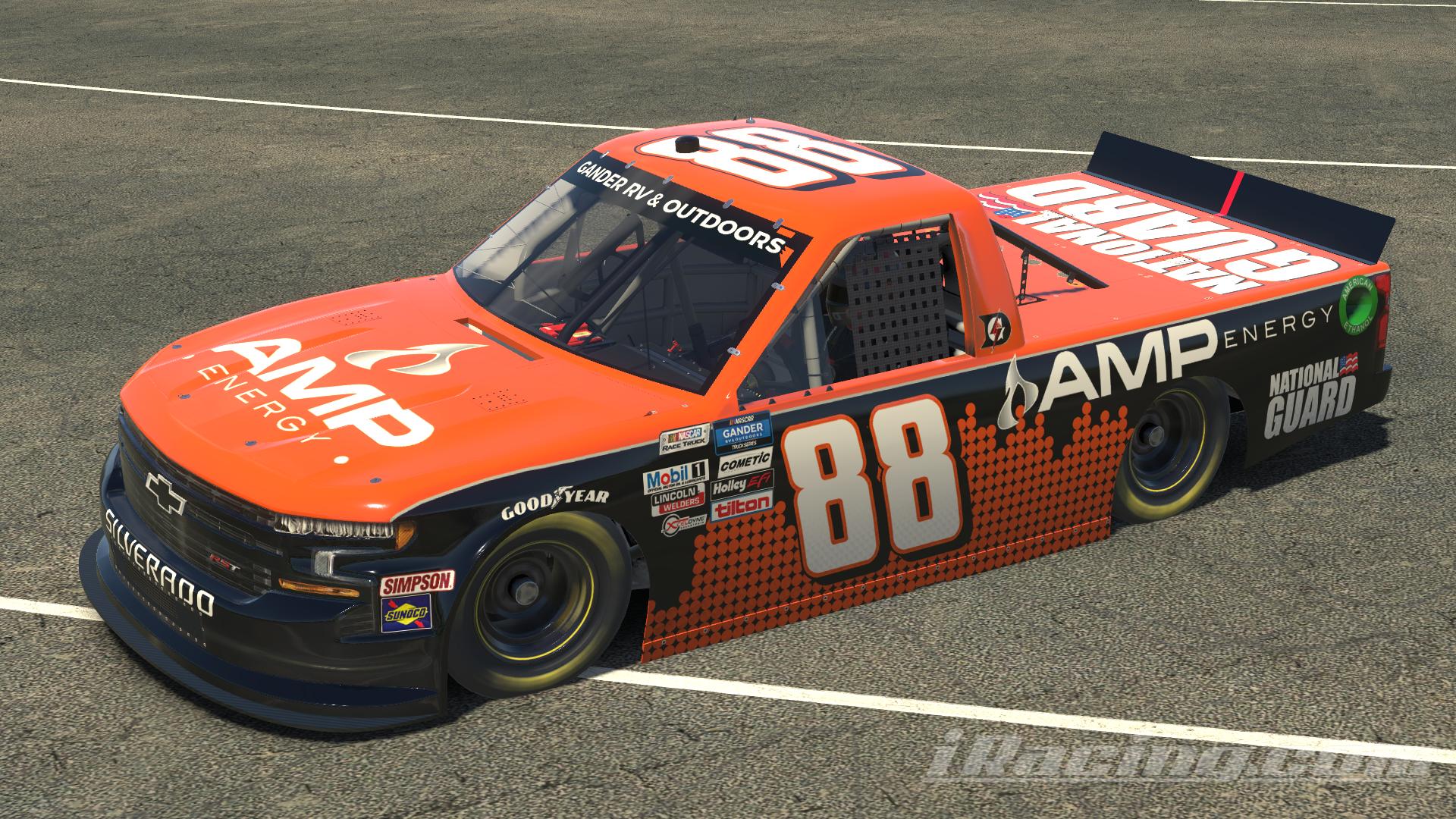 88 Dale Earnhardt Jr Amp Energy Orange 2013 by DG Swiss Trading Paints