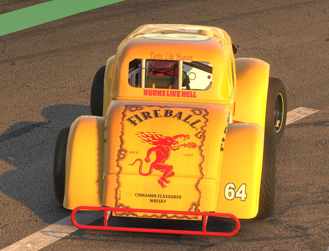 Fireball Legends 34 by Joe Sisco Trading Paints