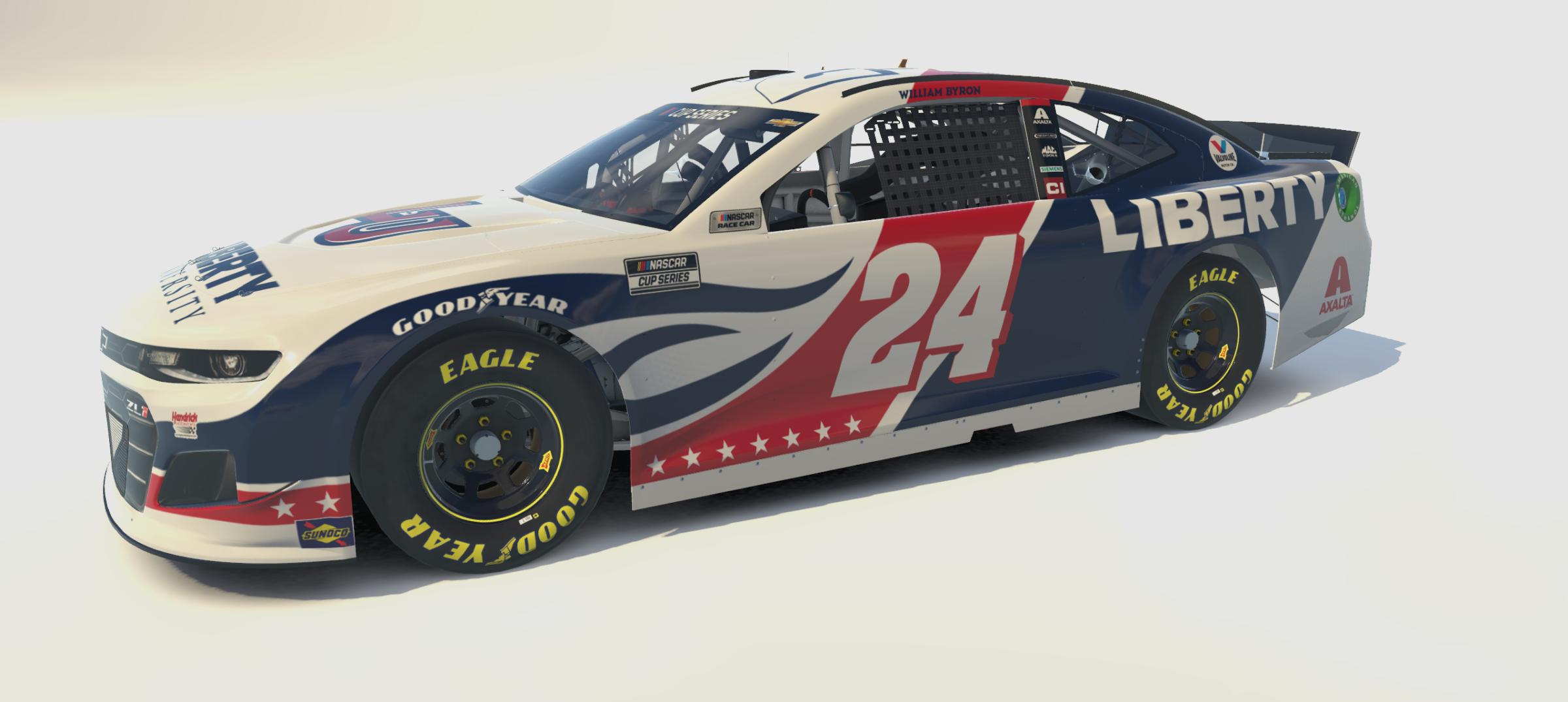 2021 William Byron Liberty Camaro ZL1LE by Brantley Roden - Trading Paints