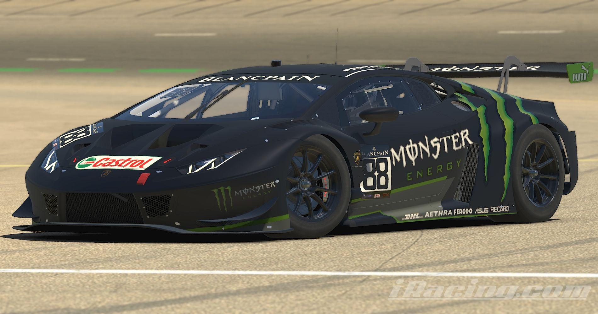 Monster Energy Lamborghini Huracan GT3 by Stephane Parent - Trading Paints