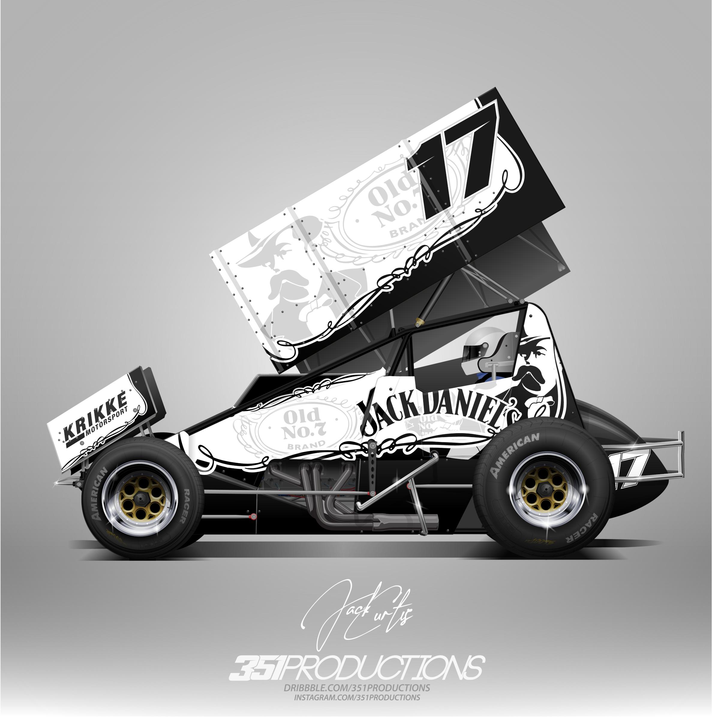 Jack Daniels Racing/Krikke Motorsport by Jack Curtis2 Trading Paints