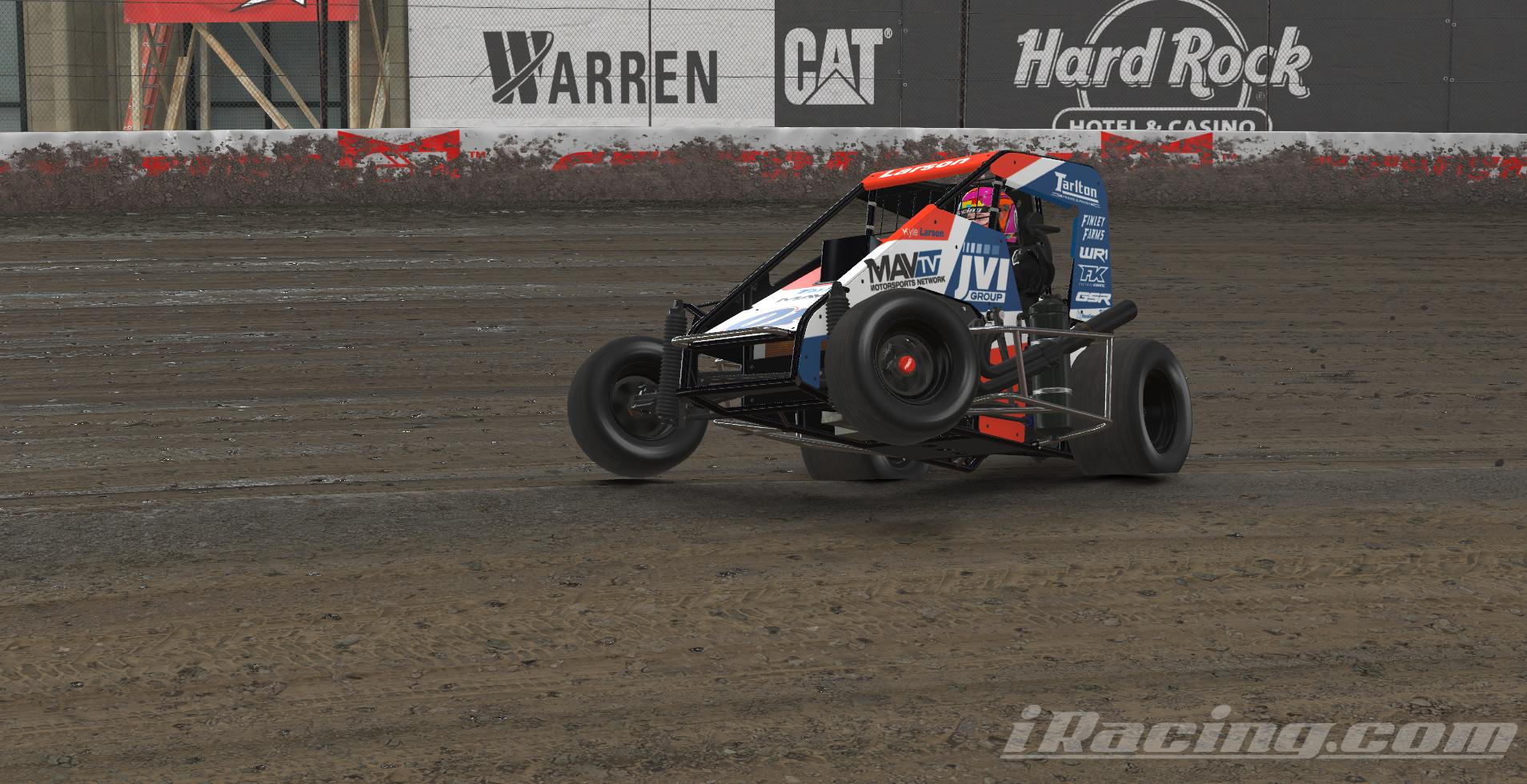 2021 Kyle Larson Chili Bowl Midget Without by Koleton Anderson