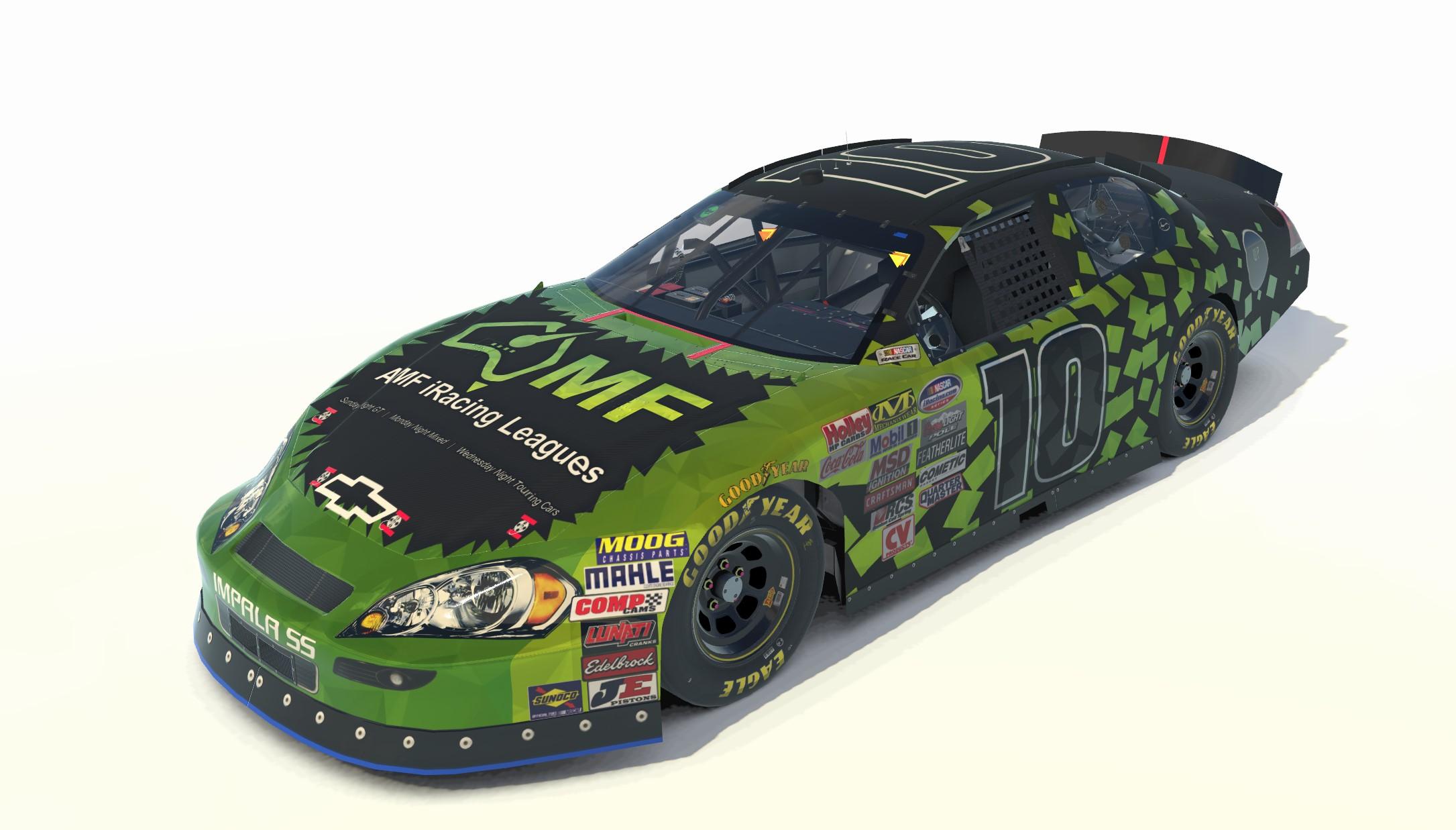 AMF iRacing Leagues Paint 2021 by Justin Cotterill Trading Paints