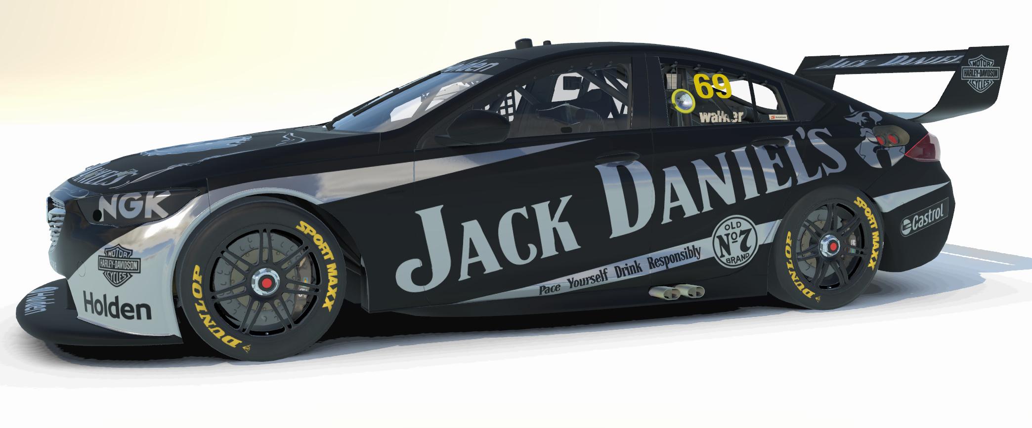 Jack Daniels Livery by Kent Walker - Trading Paints