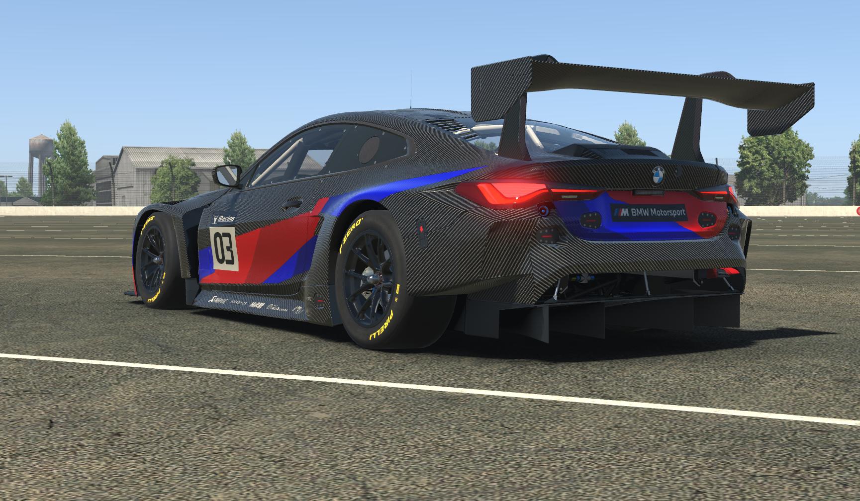 BMW M4 GT3 carbon by Carlos Barcelona Trading Paints