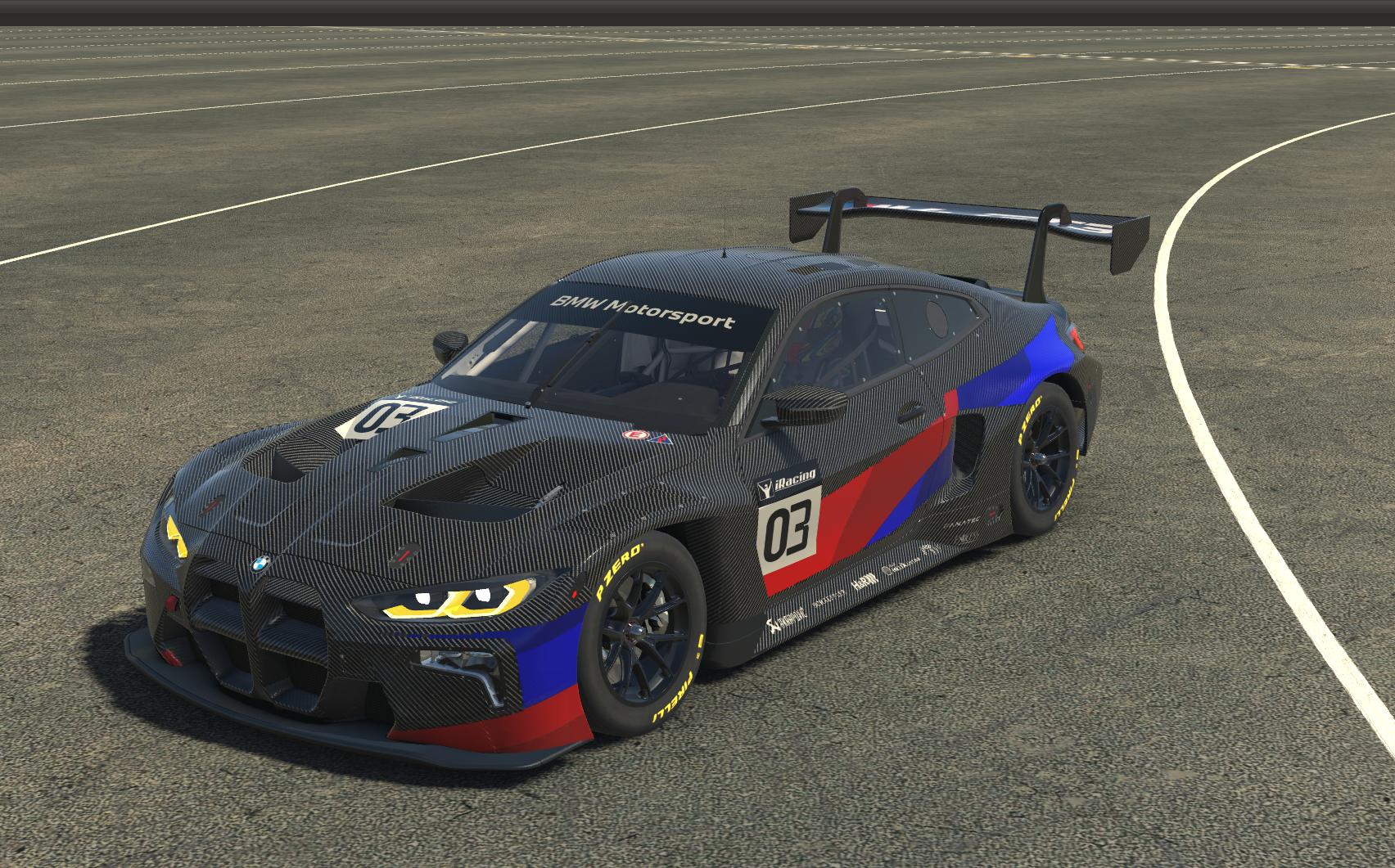 BMW M4 GT3 carbon by Carlos Barcelona Trading Paints