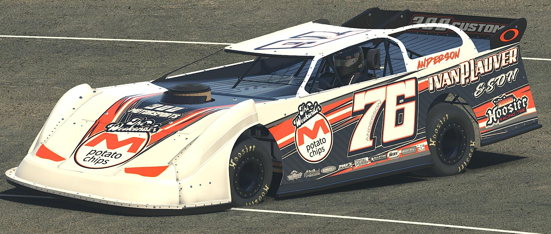 Dirt Late Model by Darren Cole Trading Paints