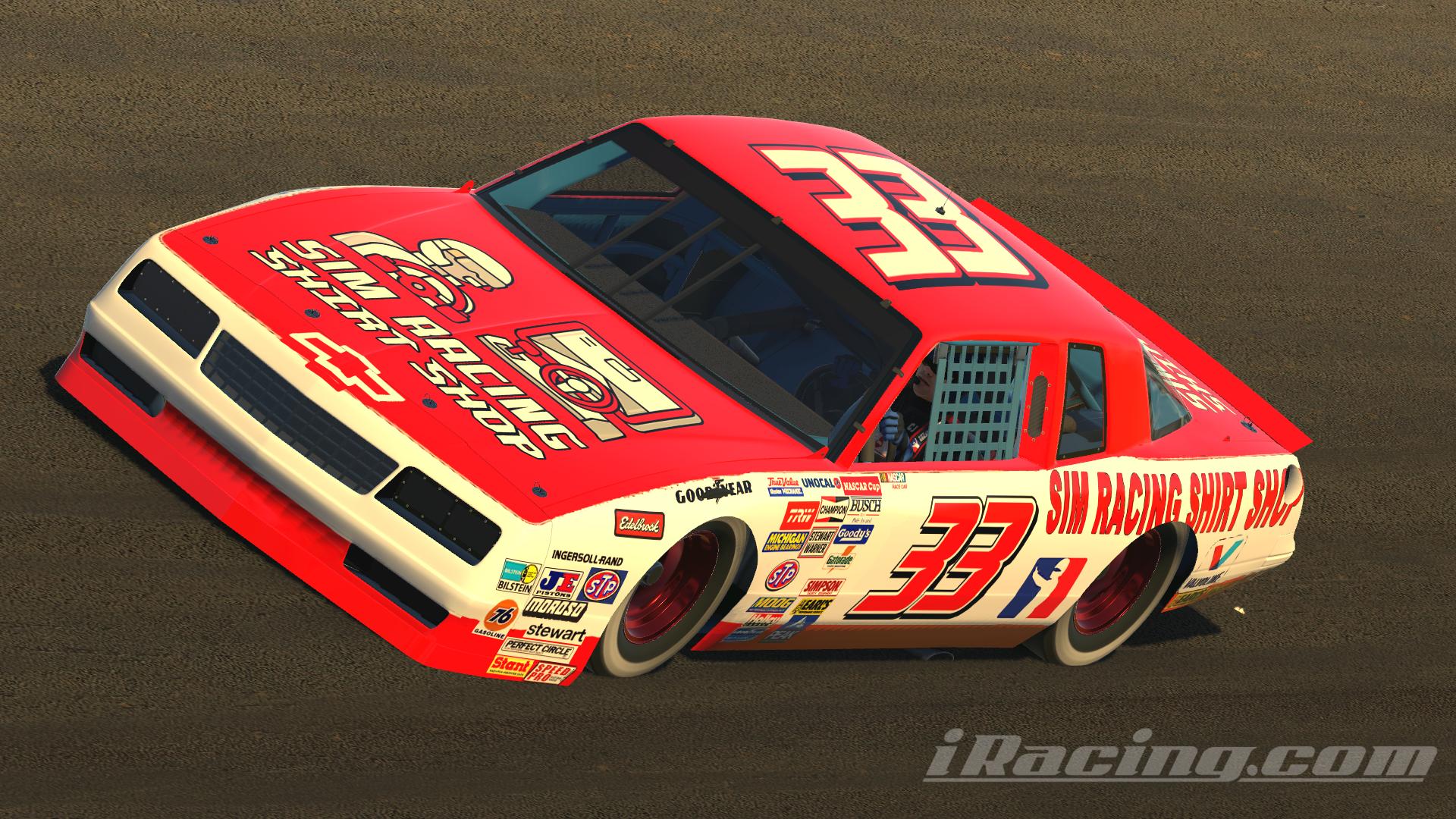 Preview of Sim Racing Shirt Shop 87 Cup Car (Custom #) by Chris T J.