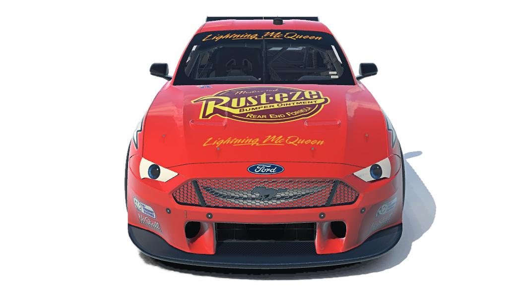 Supercars Ford Mustang GT Lightning McQueen theme by Martin Lanza