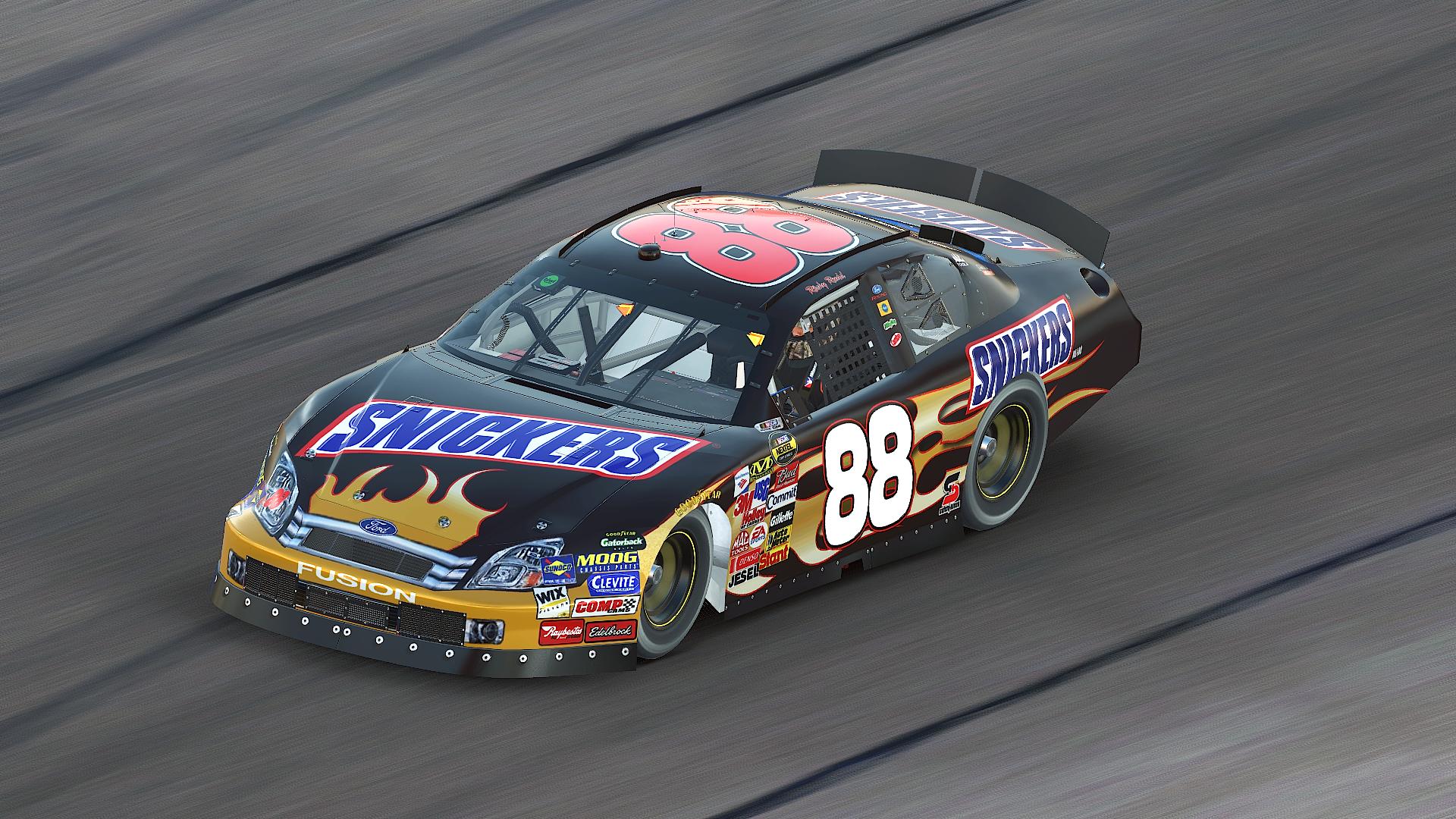Preview of 2007 Ricky Rudd Snickers Ford Fusion by Gabriel Mauricio