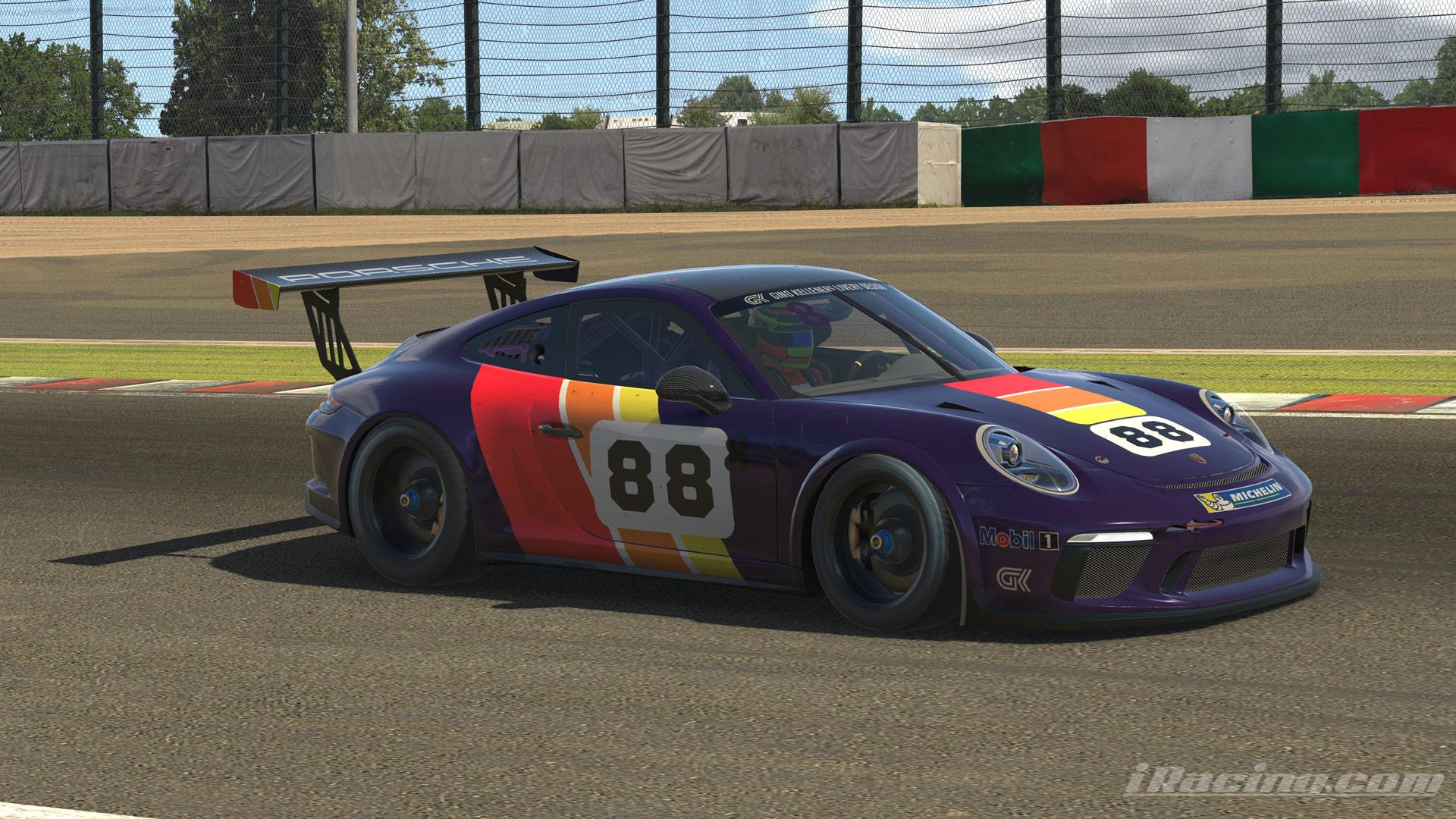Preview of Purple Rain Livery - Porsche 911 GT3 Cup  by Gino Kelleners