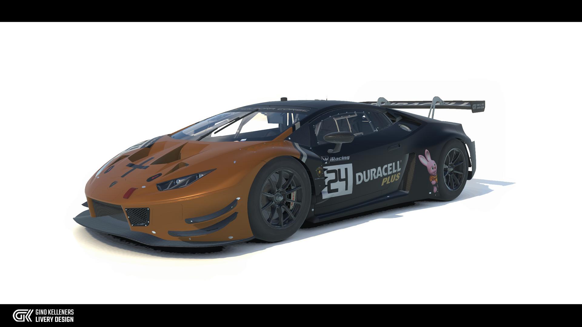 Preview of Duracell Livery - Lamborghini Huracan GT3 EVO  by Gino Kelleners