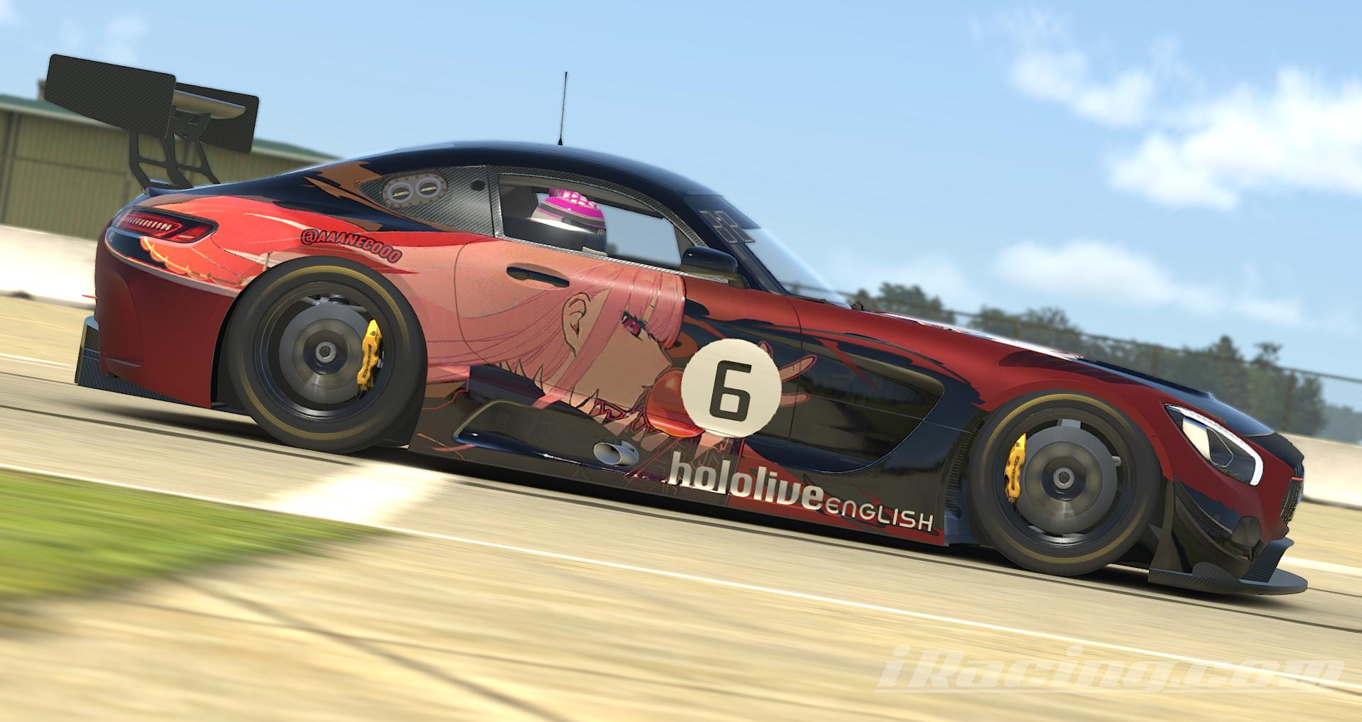 Mori Calliope x Mercedes AMG GT3 by Hubert Masiak Trading Paints