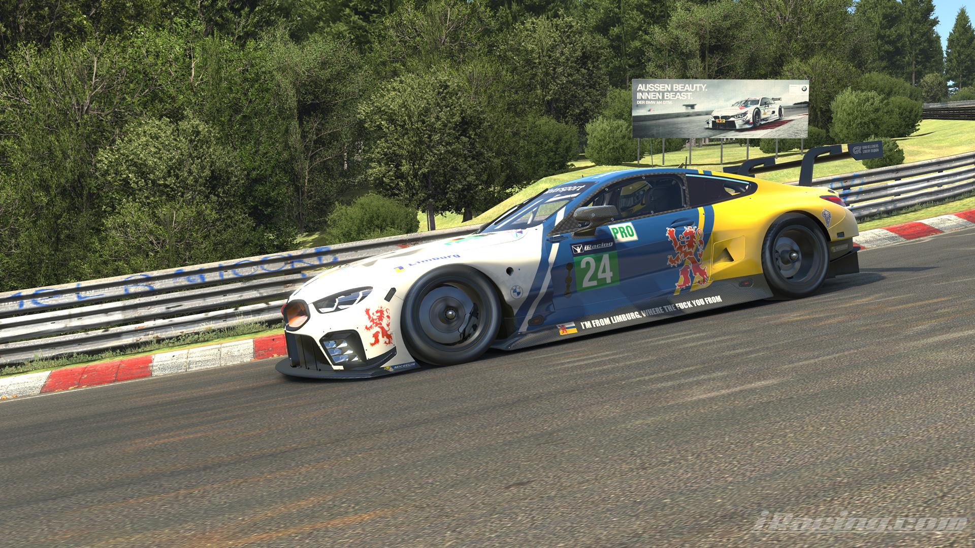 Preview of Province of Limburg Livery - BMW M8 GTE by Gino Kelleners