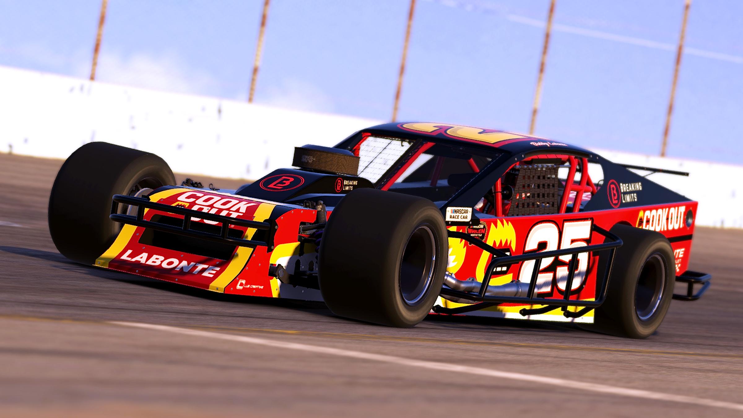 Preview of Bobby Labonte #25 Cook Out Racing Modified by Harris Lue