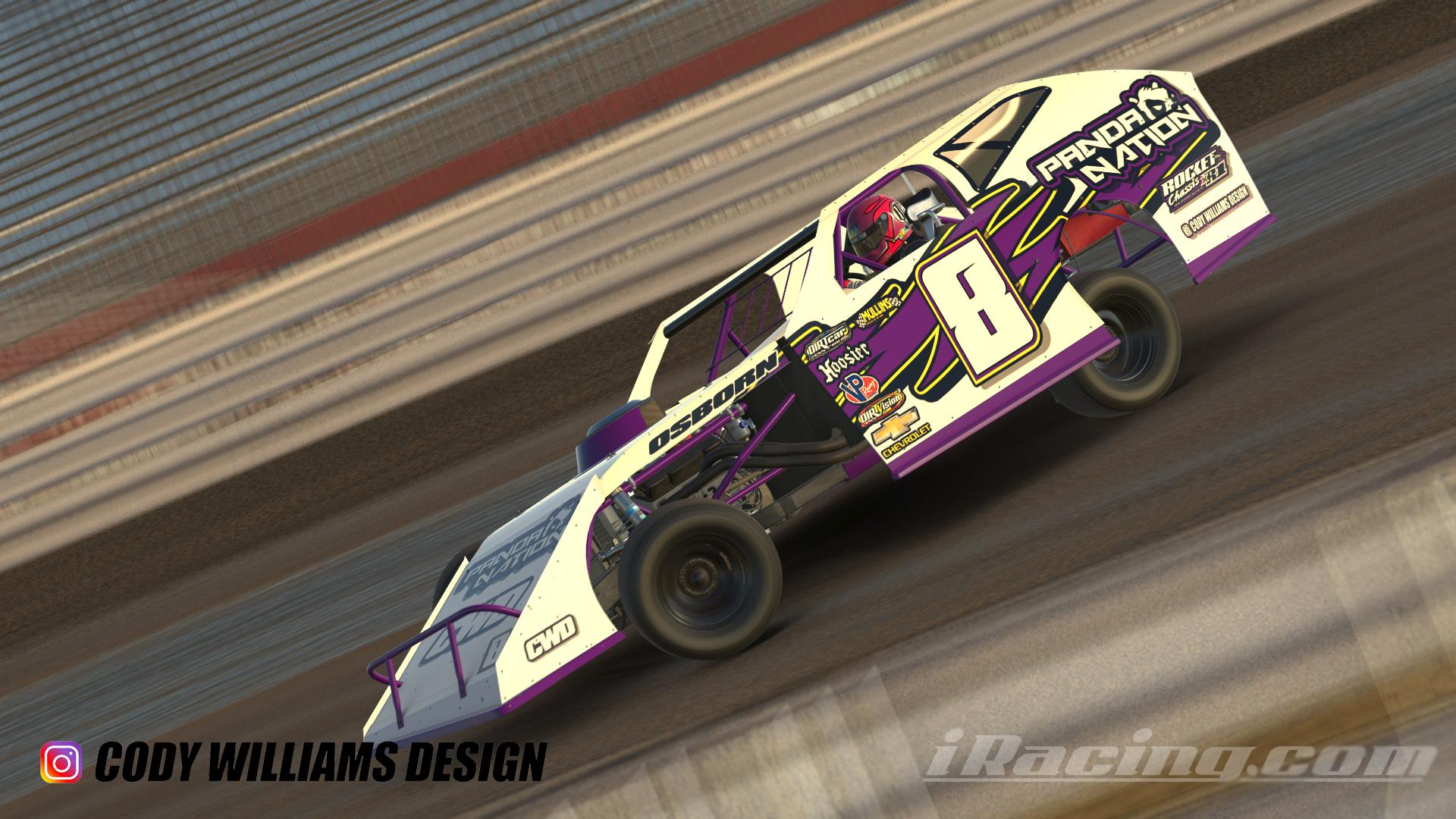 Jesse Osborn Dirt Modified! by Cody G Williams Trading Paints