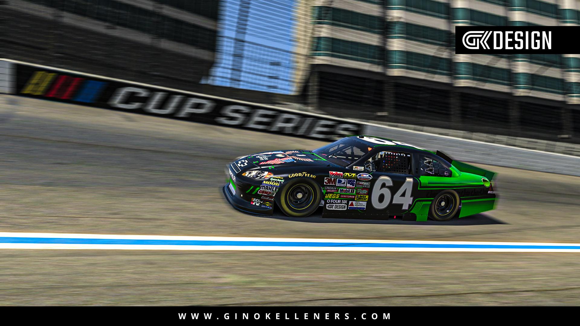 Preview of John Caseys Impala Livery - NASCAR Cup Chevrolet Impala COT - 2009 by Gino Kelleners