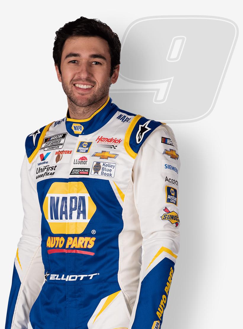 Updated Chase Elliott 2021 Napa Suit by Dustin C Carroll Trading Paints