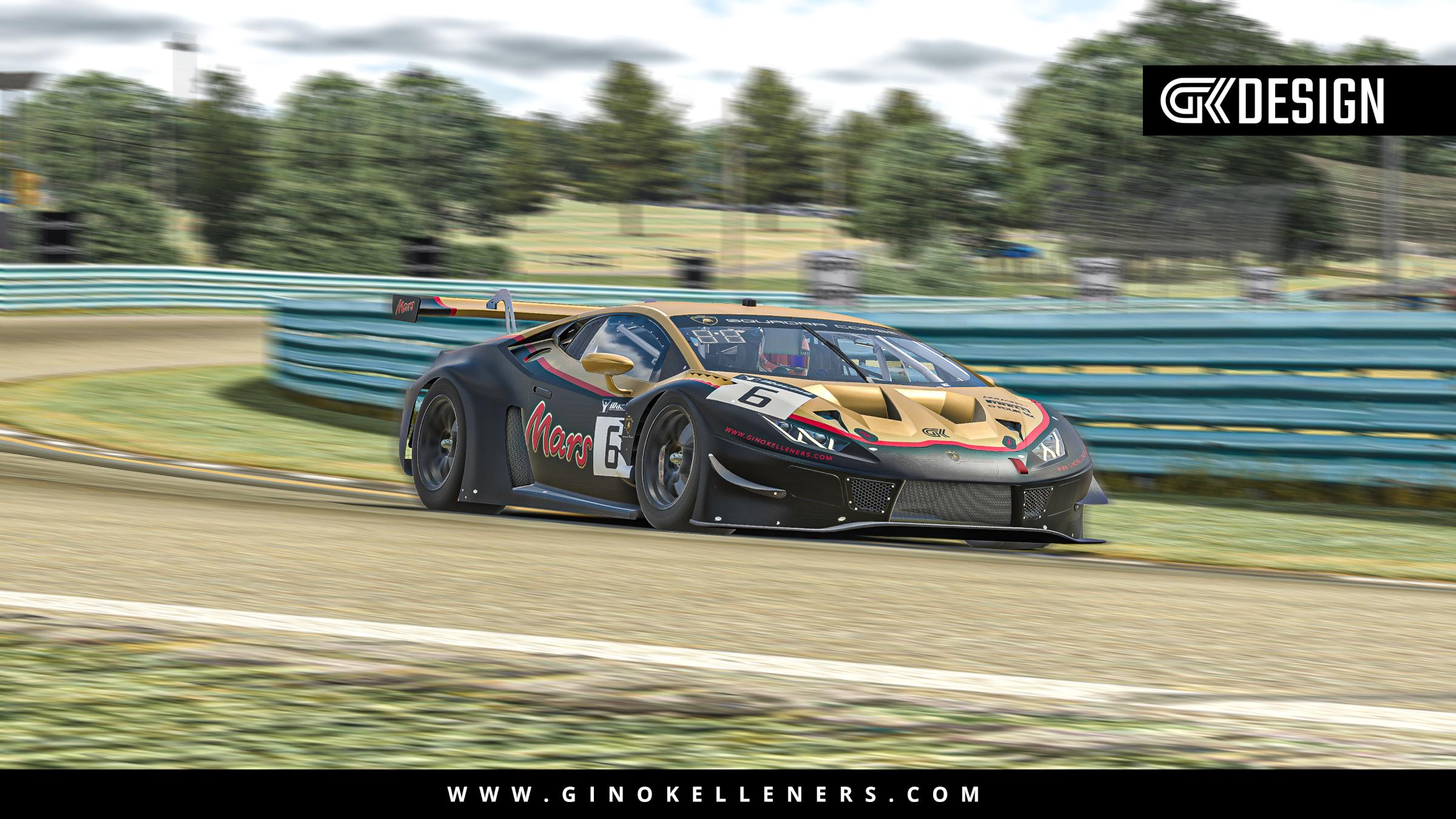Preview of Mars Livery - Lamborghini Huracan GT3 EVO by Gino Kelleners
