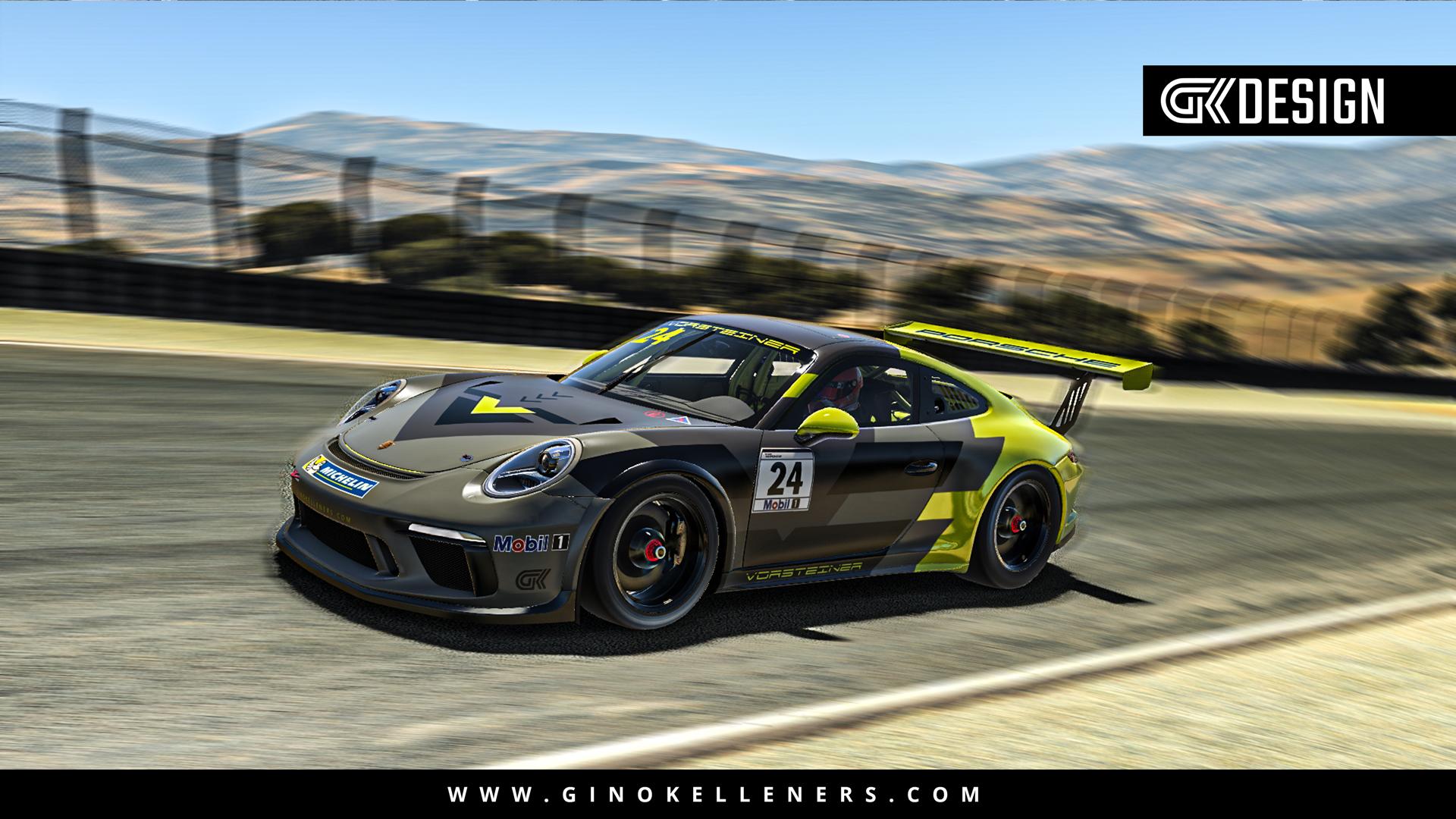 Preview of Vorsteiner Livery - Porsche 911 GT3 Cup by Gino Kelleners