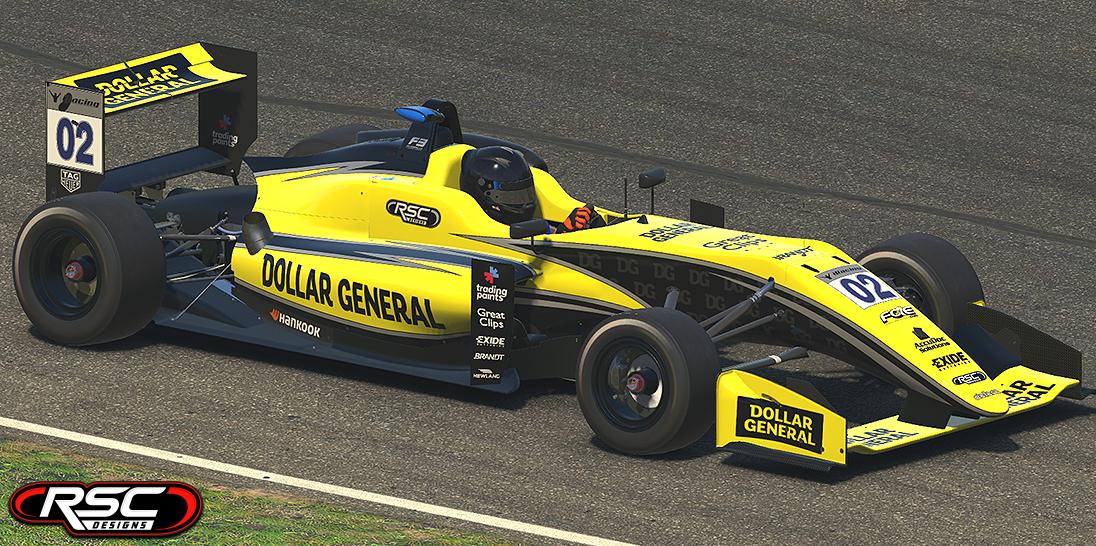 Dollar General Dallara F3 by Jason K. Trading Paints