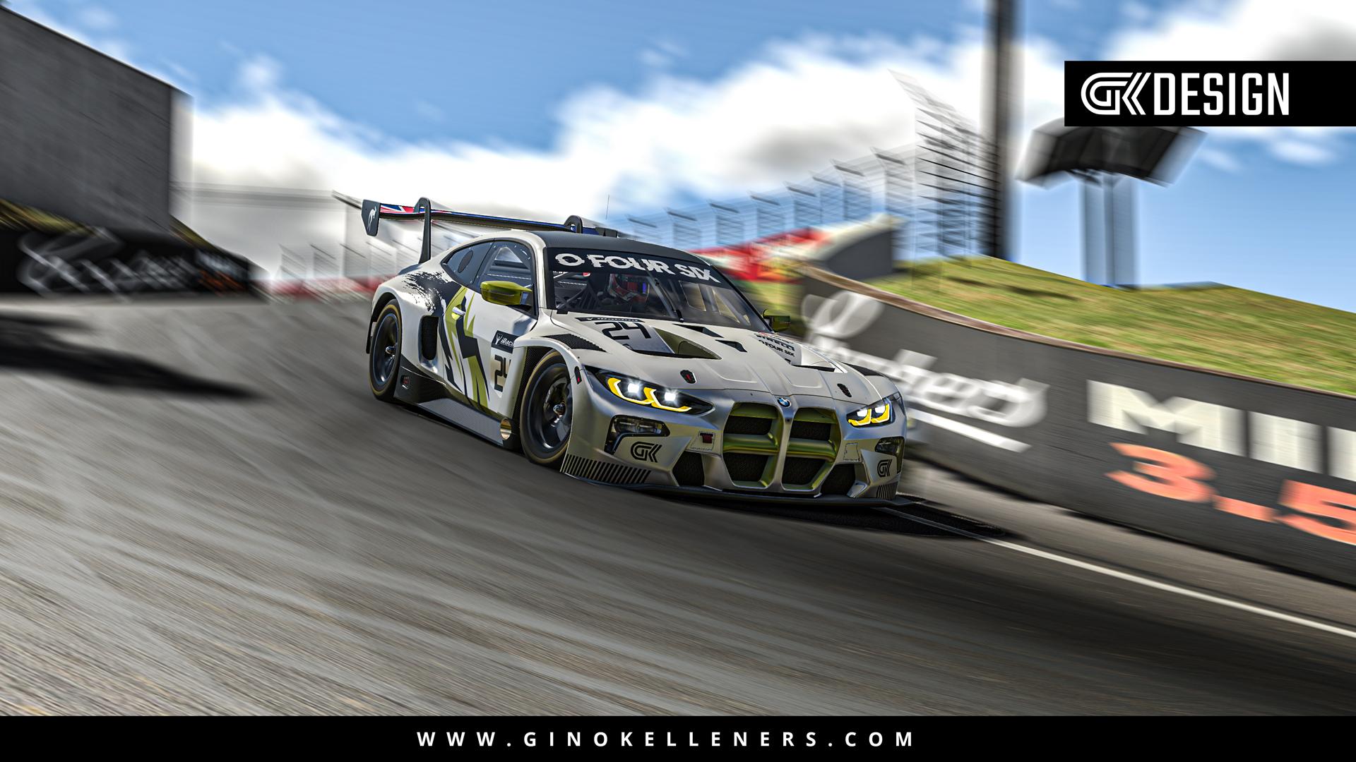 Preview of O Four Six Racing Bathurst Livery - BMW M4 GT3 by Gino Kelleners